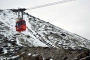 Zima vo Vysokých Tatrách - lanovka na Lomnický štít